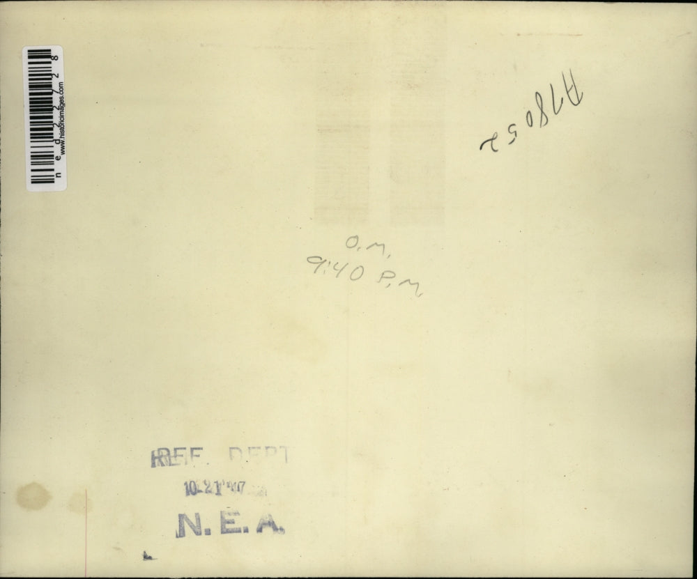 1947 Press Photo Artist Conception of Golden Jubilee Finery, New York