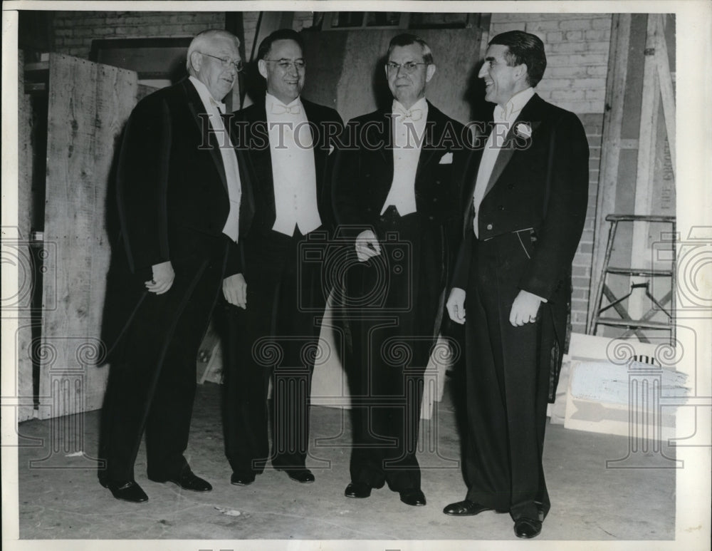 1939 Press Photo New Officers of American Bankers Association in Seattle
