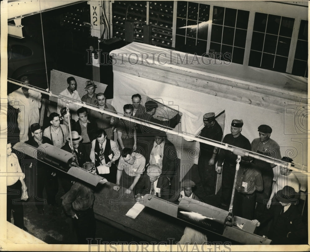 1941 Press Photo Ford Motor Company Rouge Pant Dearborn Michigan Labot Election