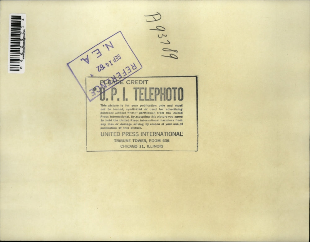 1962 Press Photo Newport RI Jock Sturroch for America's Cup race from Australia