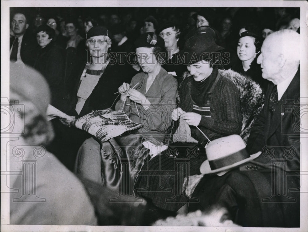 1935 Press Photo While Major Charles Shepard is on trial for second time for