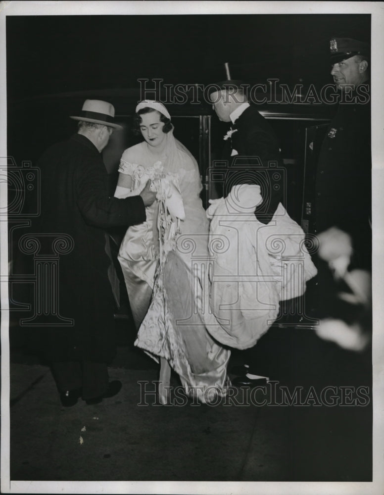 1933 Press Photo Gladys Graham married Gilbert Ottley
