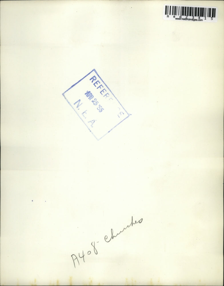 1955 Press Photo Wash DC Joseph Ratti stonecutter for Cathedral killed in a fall