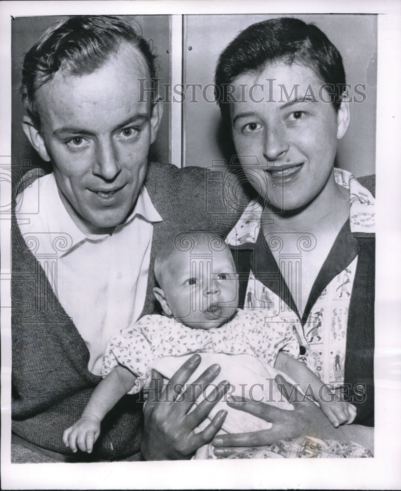 1956 Press Photo Toronto canada Mr sJean Worthington 6 monts to live with cancer