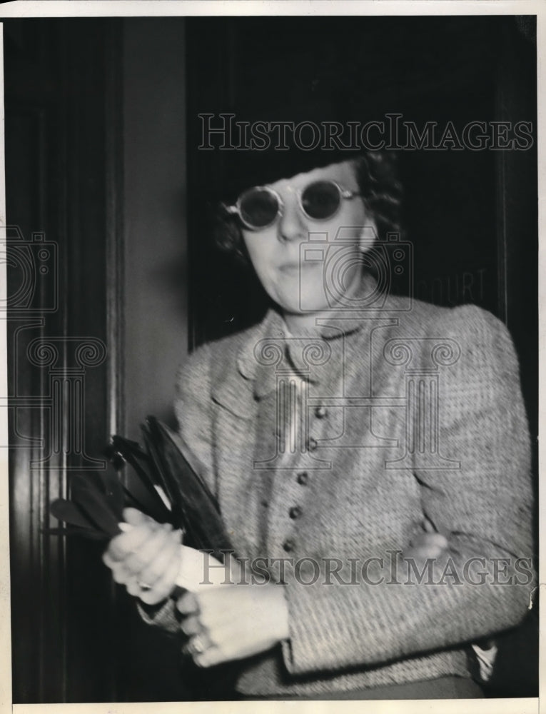 1939 Press Photo Los Angeles California Barbara Marguerite Miller Statler