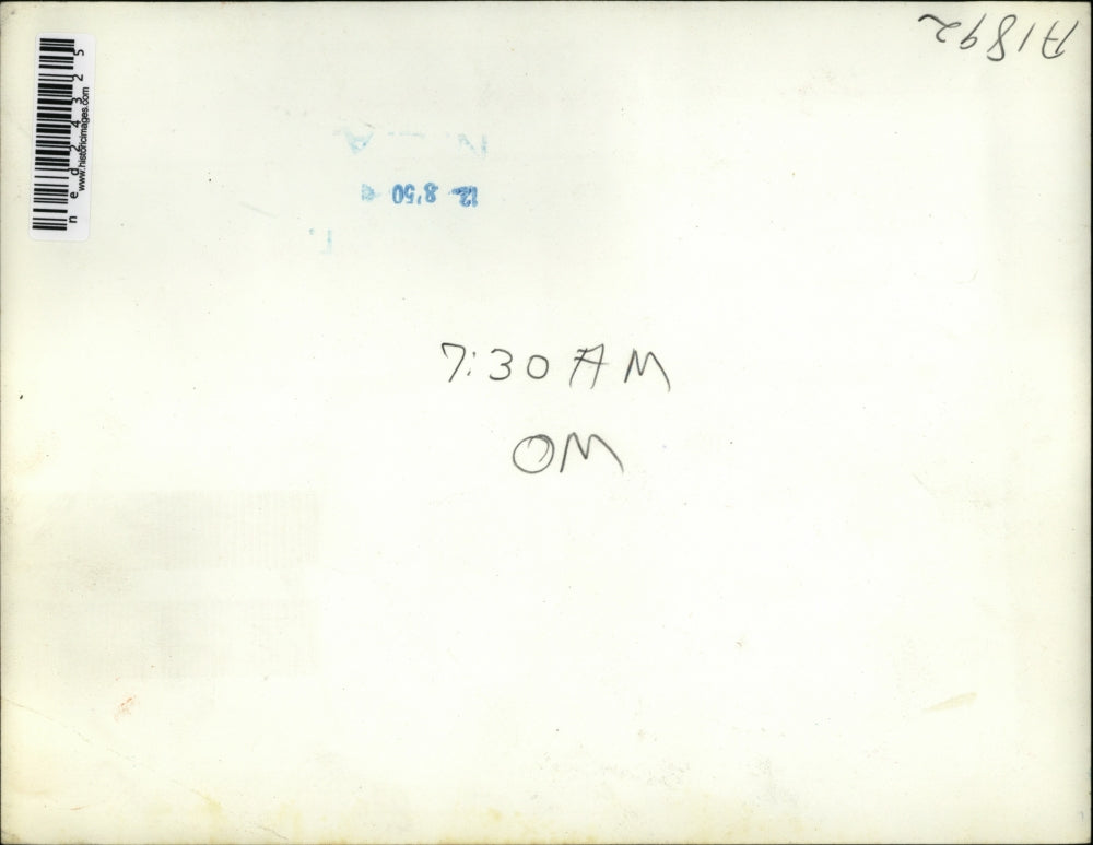 1950 Press Photo Reno Nev Mrs CW Baker & roulette dealer Larry Duhamel