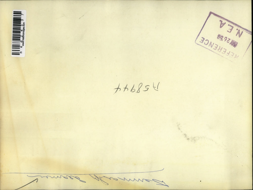 1958 Press Photo Mobile Ala Danish ship fire survivors Andrasen, Carlesen,