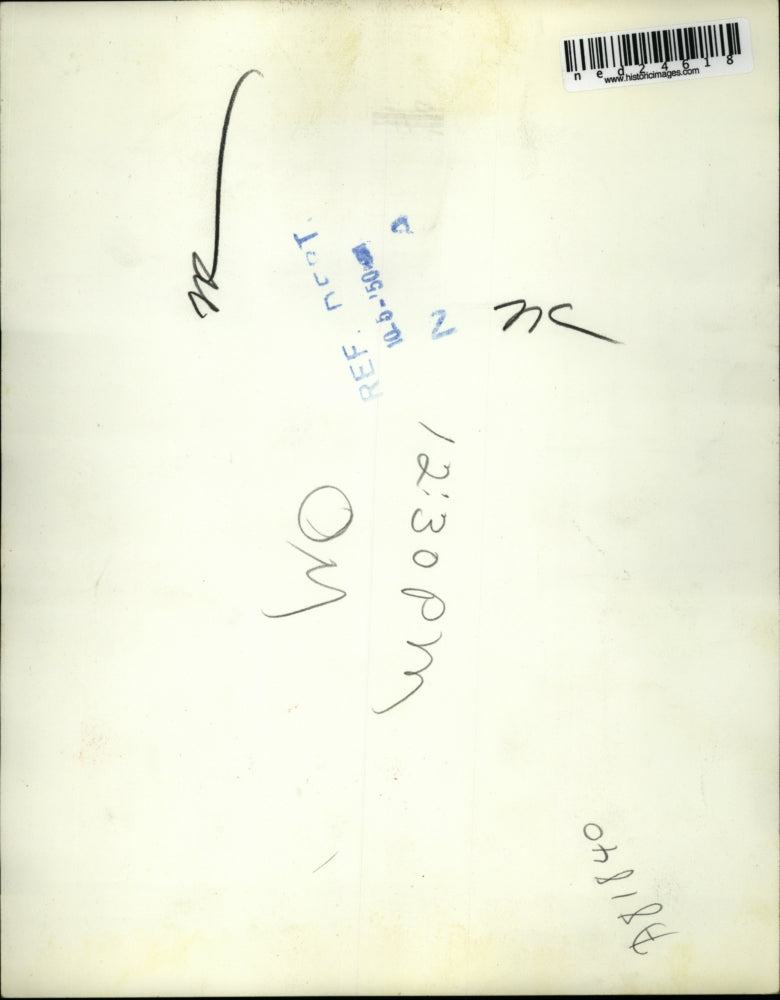 1950 Press Photo Oscar John Vago Was Arrested For Lying About Spy Ring