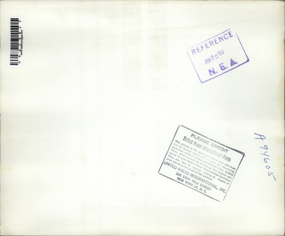 1969 Press Photo White Brick House of Marine Maj. and Mrs. Charles Robb