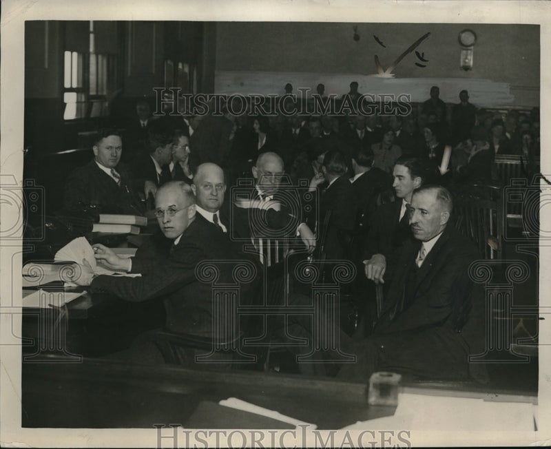 Load image into Gallery viewer, 1930 Press Photo Major Charles Shefard on trial for murdering his wife
