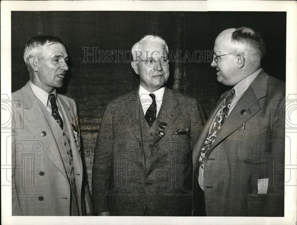 1939 Press Photo Second quadrennial of Brotherhood