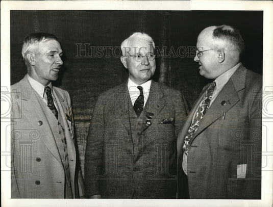 1939 Press Photo Second quadrennial of Brotherhood
