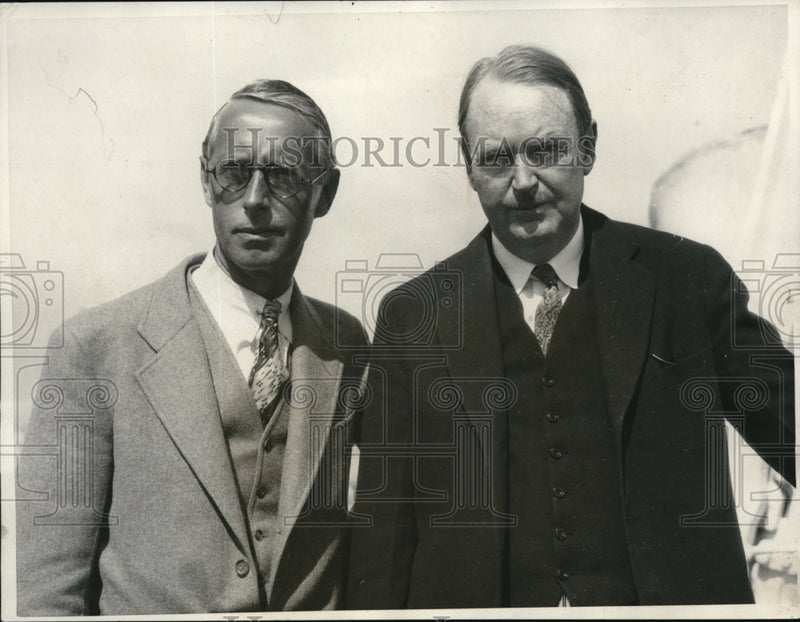 Load image into Gallery viewer, 1931 Press Photo Frank Condon Fred Mcisaac Authurs Hawaiian Islands Los Angeles

