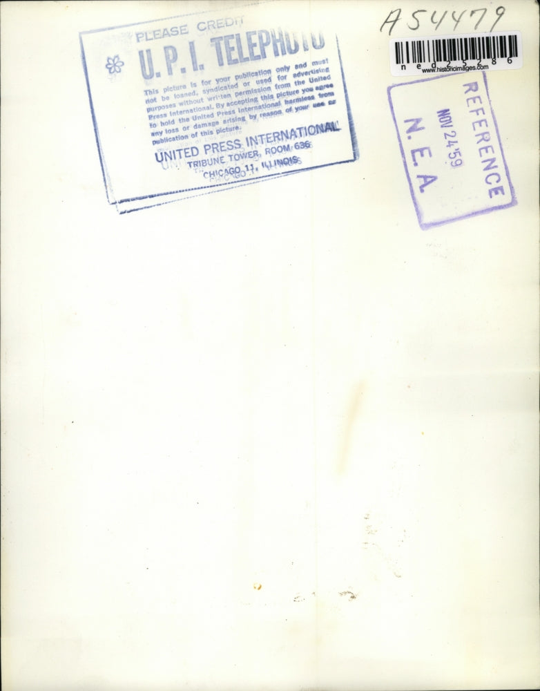 1959 Press Photo Richard Cardinal Cushing Recovered From Sudden Attack