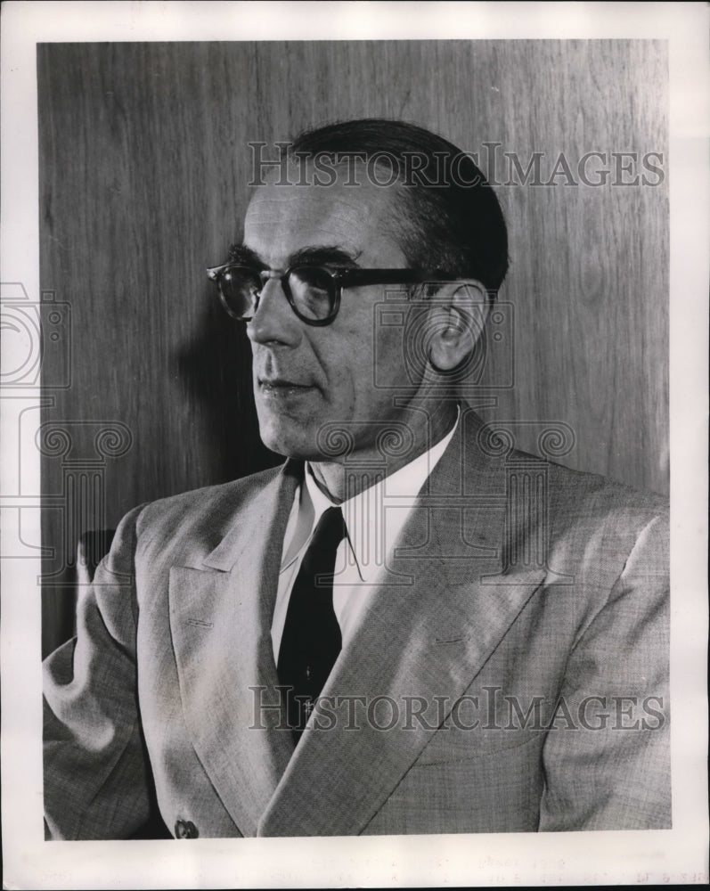 1953 Press Photo Herbert P. Niemann Named President Of The Ampro Corporation