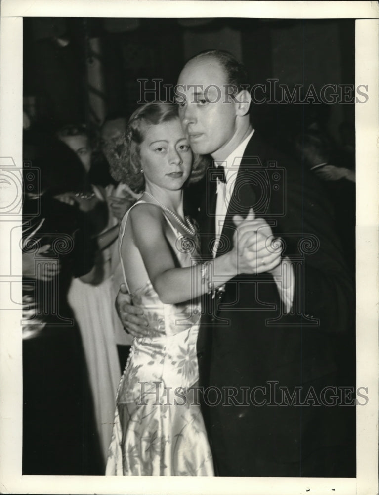 1938 Press Photo Gerry Swinehart Palm Beach Floirda Ann Noom Evelyn Walsh McLean