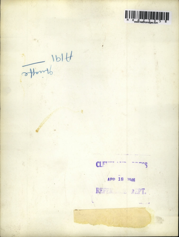 1946 Press Photo San Diego Shown with his mother Patches is new