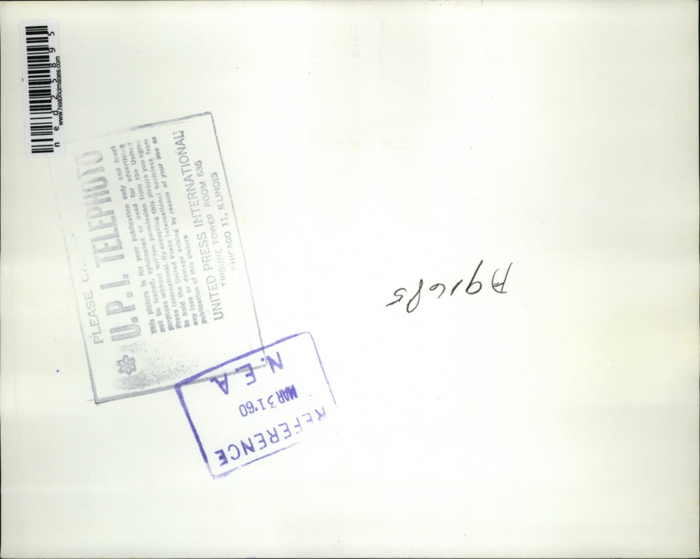 1960 Press Photo Hayward Newcomb, escaped convict. Mrs Edith Newcomb,