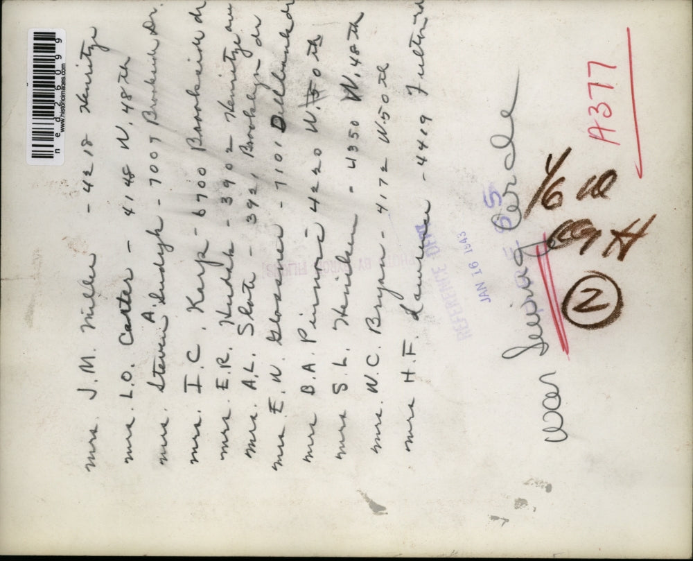 1943 Press Photo War Sewing Circle