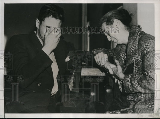 1937 Press Photo Taylor Black Son Killed Los Angeles California Flora James