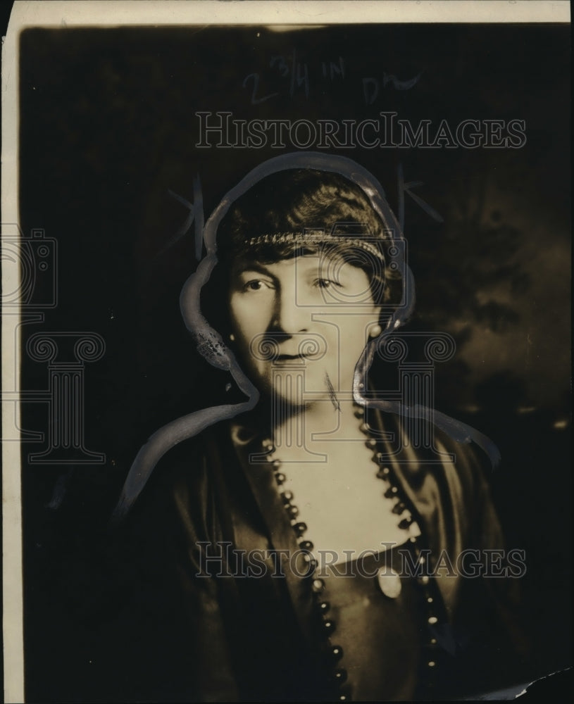 1922 Press Photo Dr. Lulu H. Peters