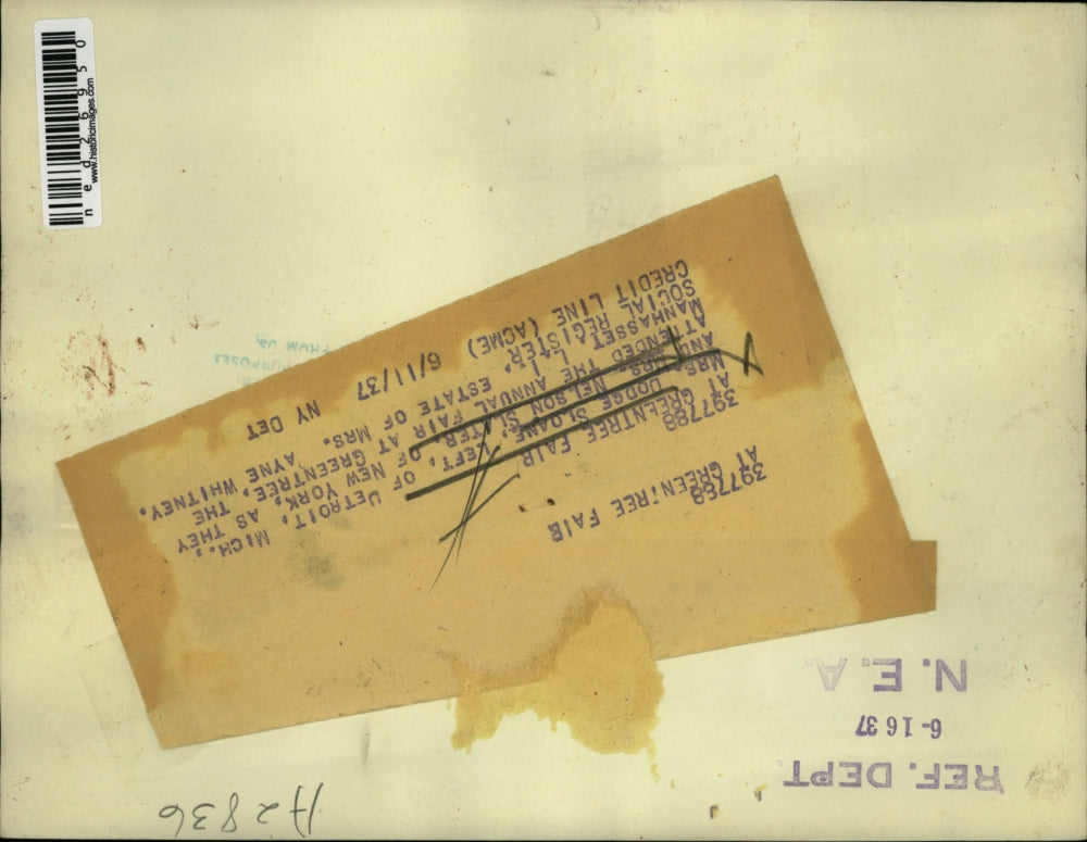 1937 Press Photo Mrs Dodge Sloane and Mrs Nelson SLater as they attended the