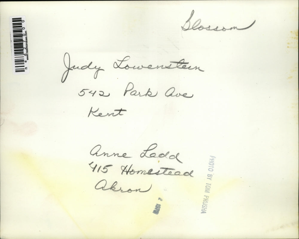 1970 Press Photo Judy Lowenstein and Anne Ladd