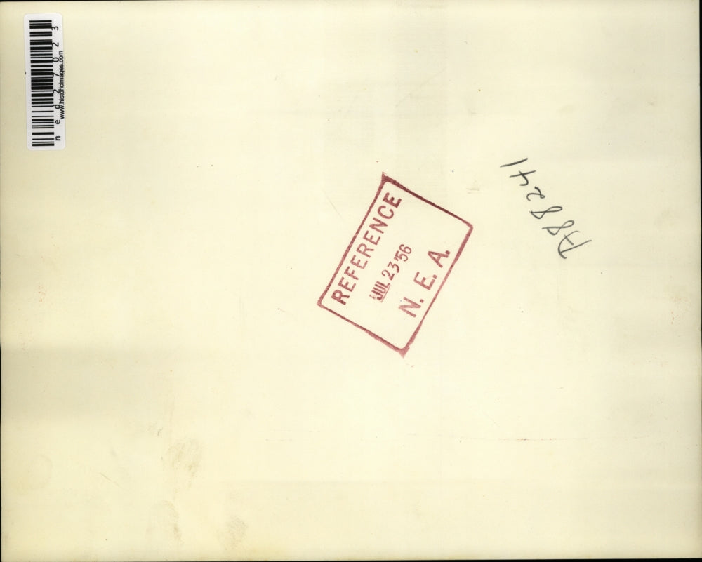 1956 Press Photo Miami Circuit Court Judge Ray Pearson questions the 2 children