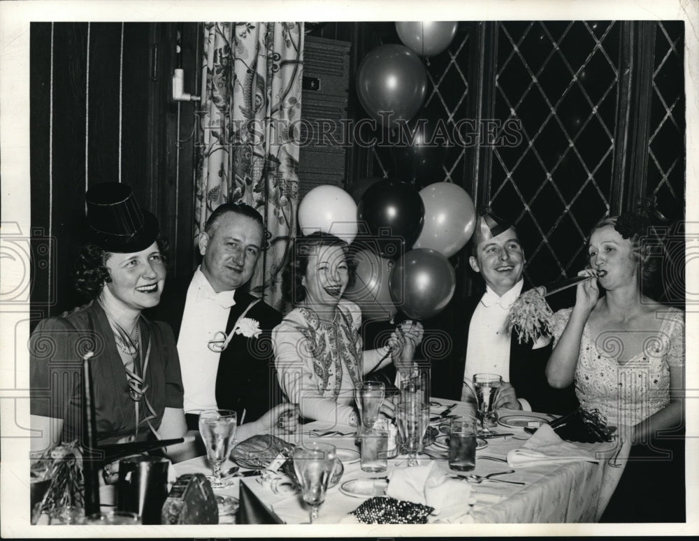 1940 Press Photo Dean Francis A.G.Calahan Homer Marshman John Patt Hermit Clut