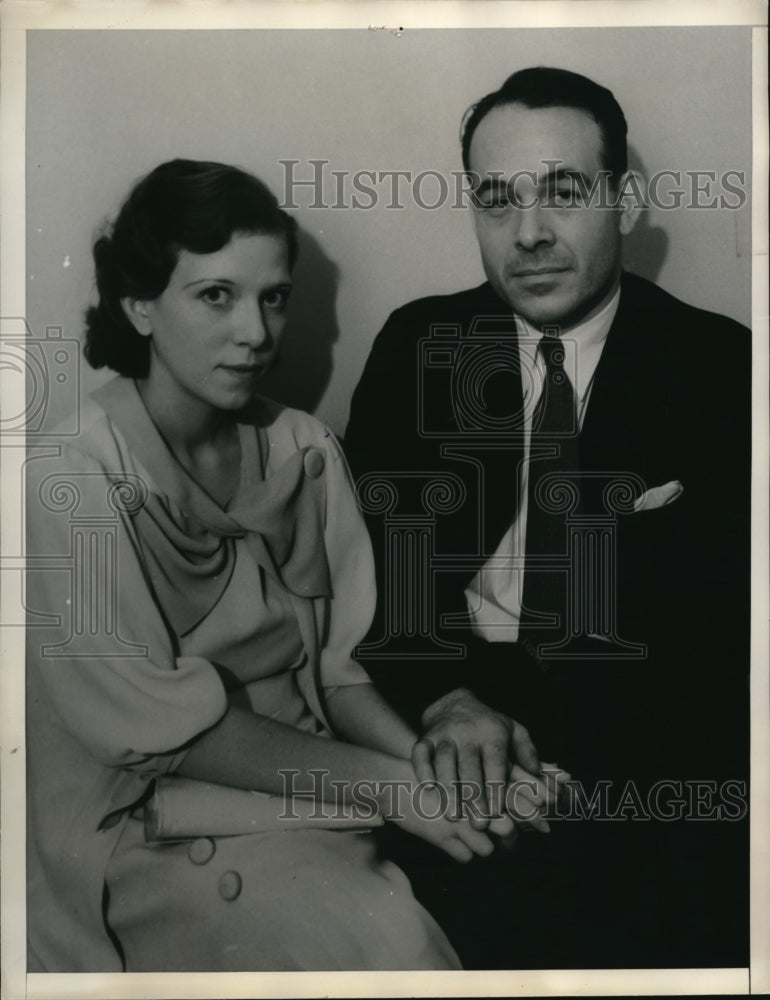 1934 Press Photo Snapshots Lead to Identification of Convicts Ralph Briney and