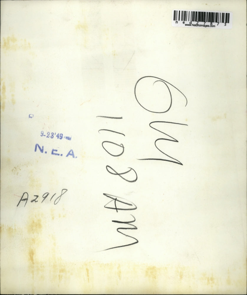 1949 Press Photo Eugene Sanders, 17, was buried alive for 6 hours