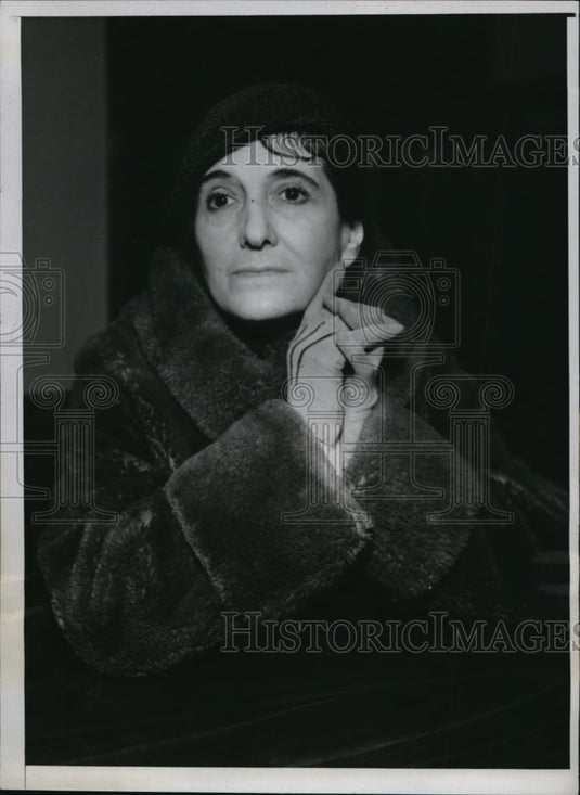 1934 Press Photo Josa Melville suing Metro-Goldwyn-Mayer Studios