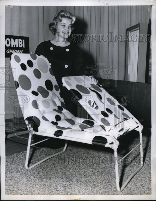 1959 Press Photo Marie Ekstromat home show in San Francisco