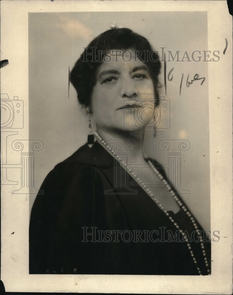 1936 Press Photo Inez H Irwin