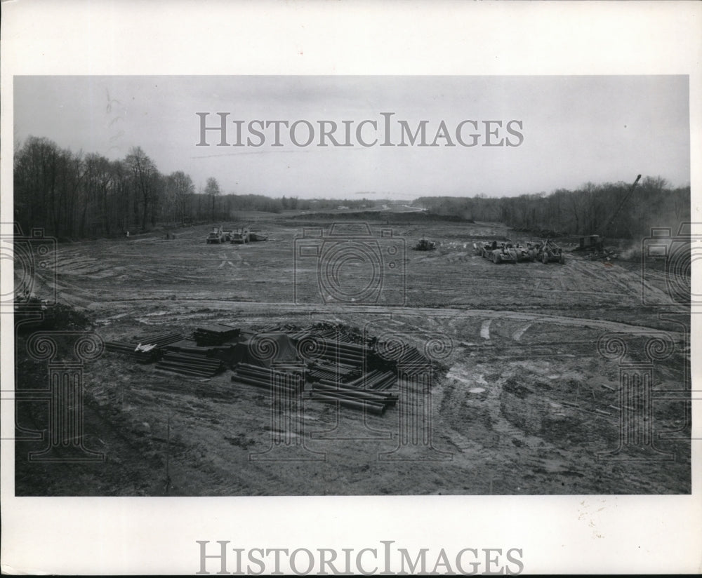 1966 Press Photo Site of New Jewish Orthodox Home for Aged.