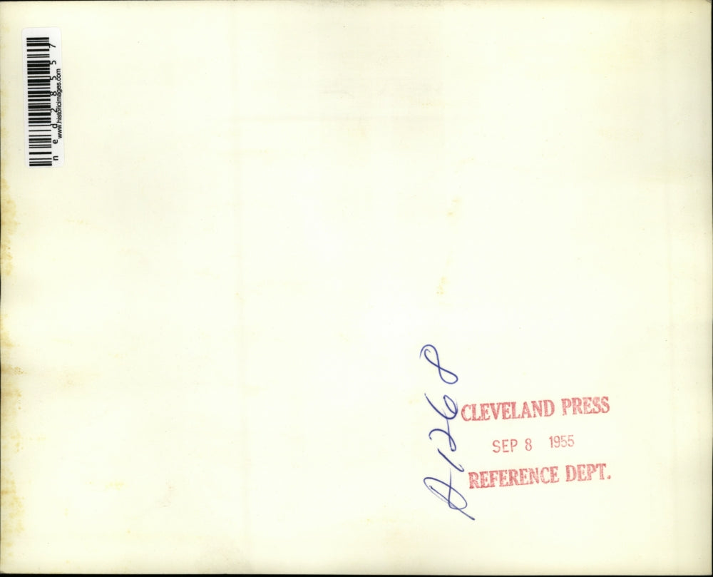 1955 Press Photo Newly built Hospital in Yunis, Egypt Damaged by israeli Forces