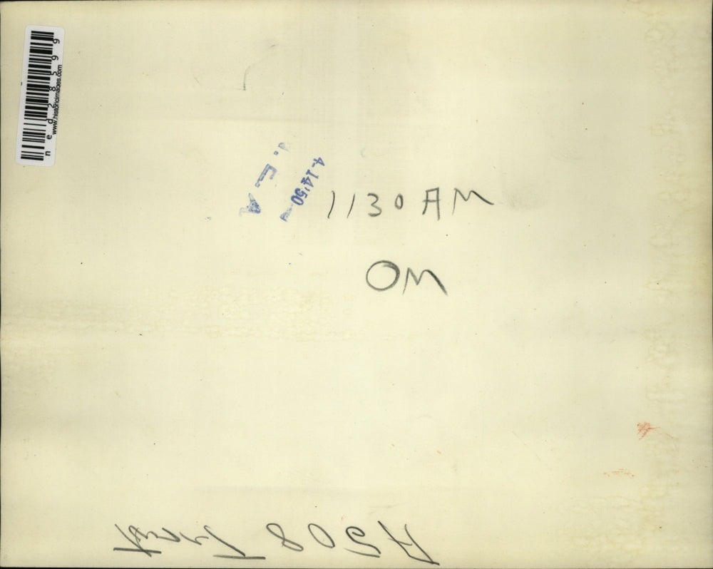 1950 Press Photo Mr. And Mrs. Foster Culver Admire 14lb Rainbow Trout