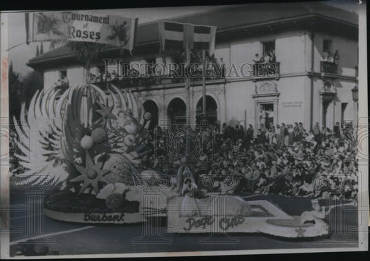1956 Press Photo Parade of Roses