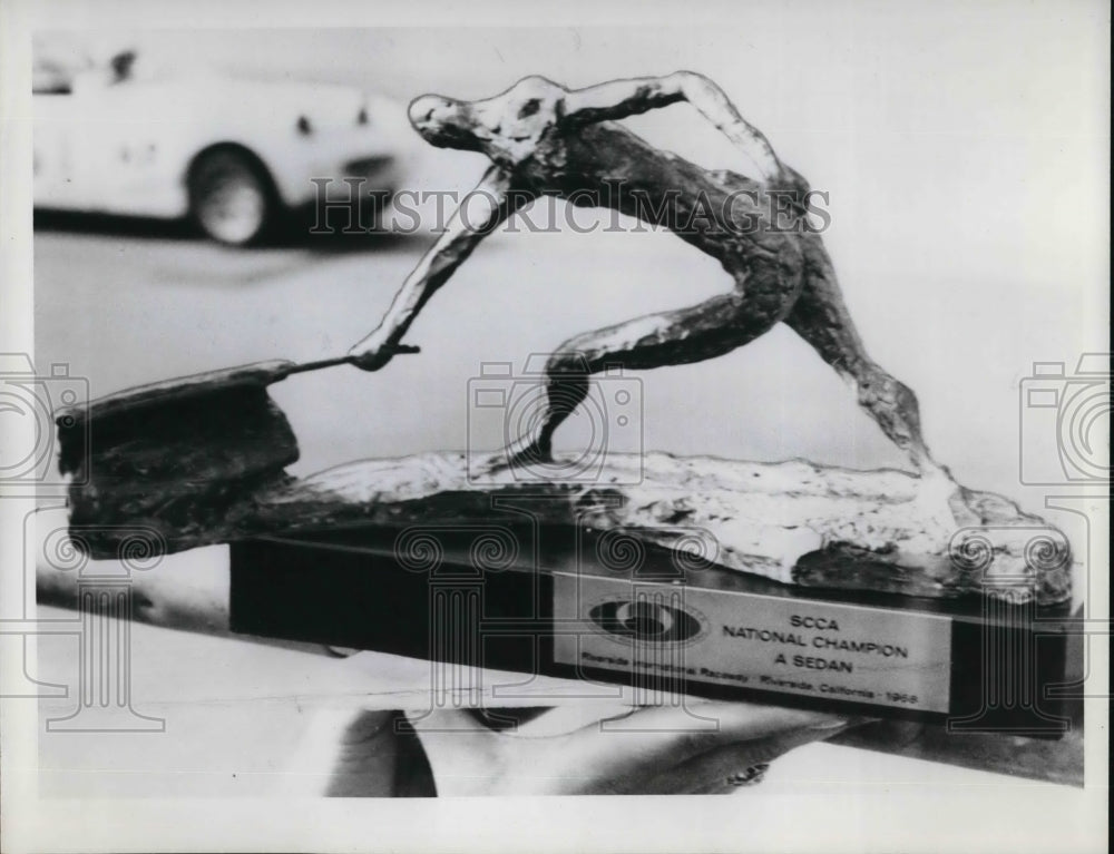 1969 Press Photo Scupture designed by Bill Crawford