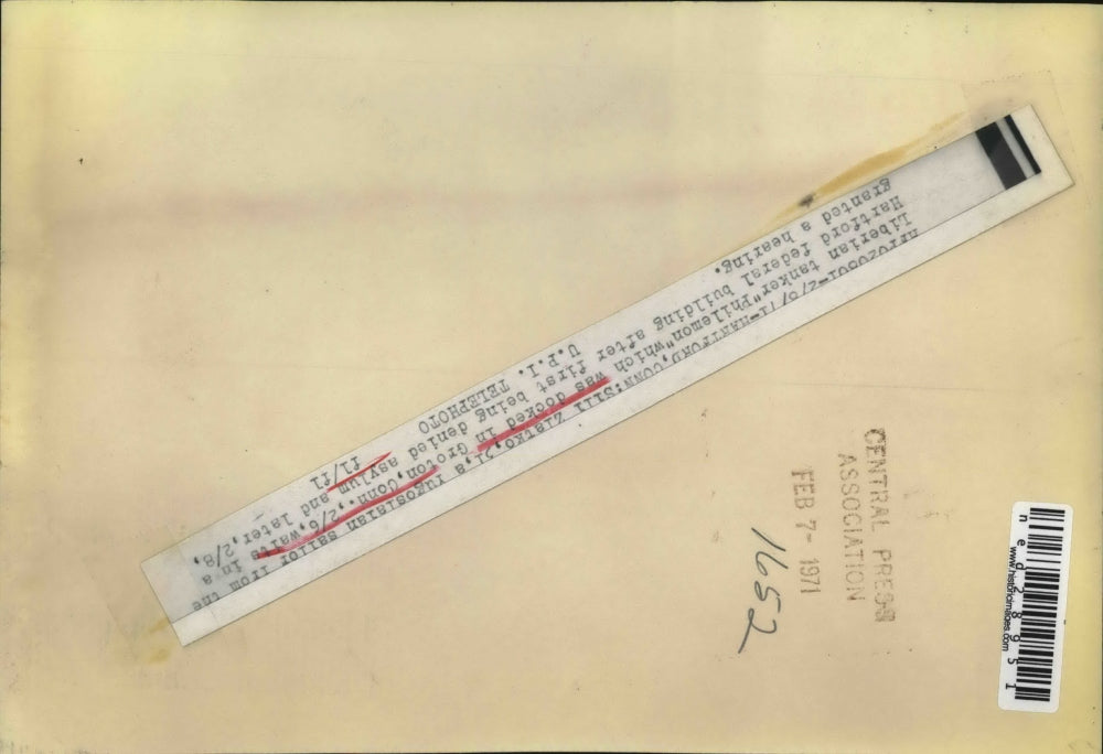 1971 Press Photo Sili Zlatko, Yugoslavian sailor waits after being denied asylum