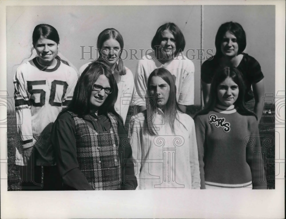 1970 Press Photo Chris Zacharia's Buckeye Home homecoming queen, Medina