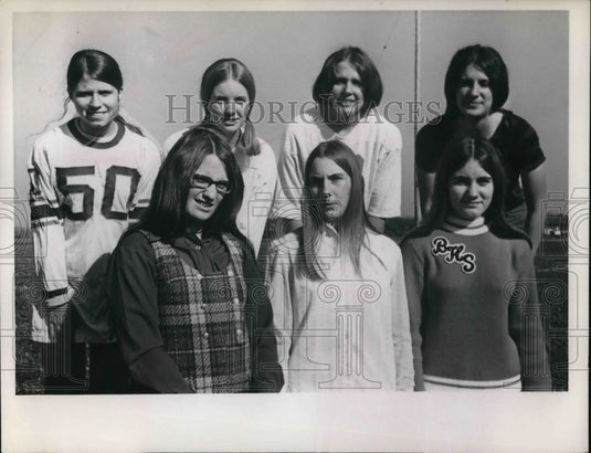 1970 Press Photo Chris Zacharia's Buckeye Home homecoming queen, Medina
