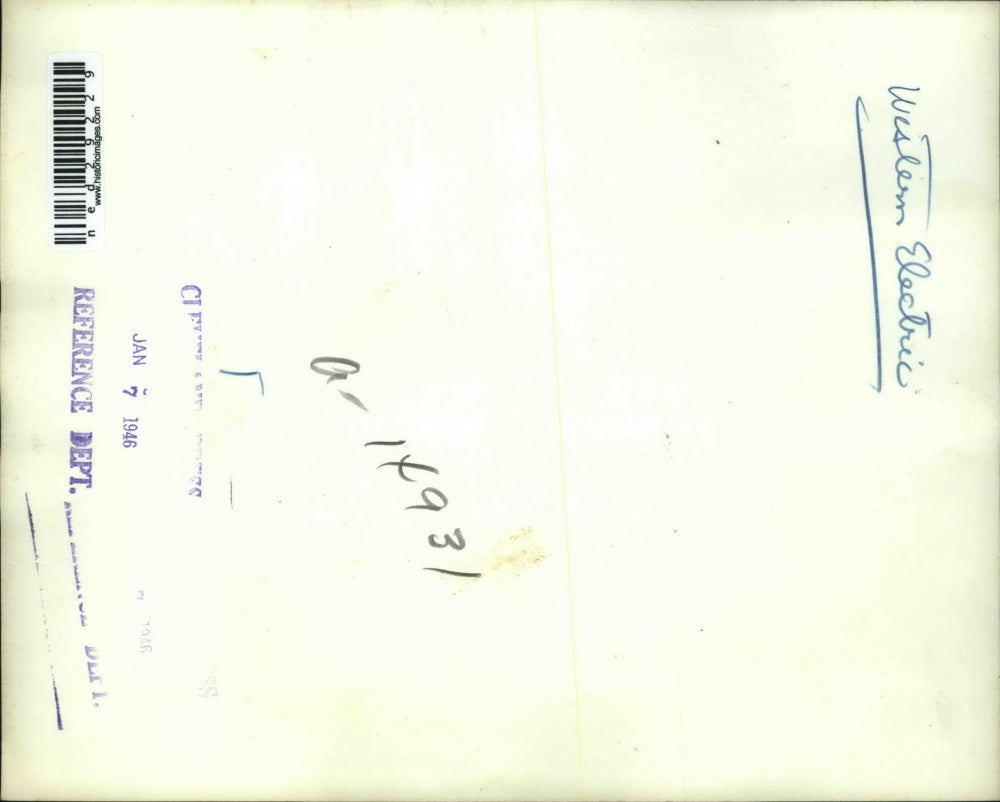 1946 Press Photo Picket at Western Electric Plant