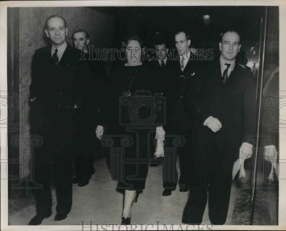 1938 Press Photo E. O'Brien, Dr. K.W. Berry, W. McAloon, J. Reddick & R. Smith