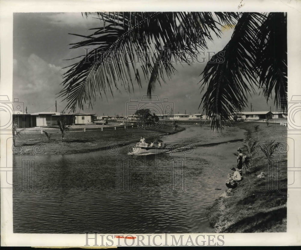 1959 Press Photo Carol City, FL is a planned community development.