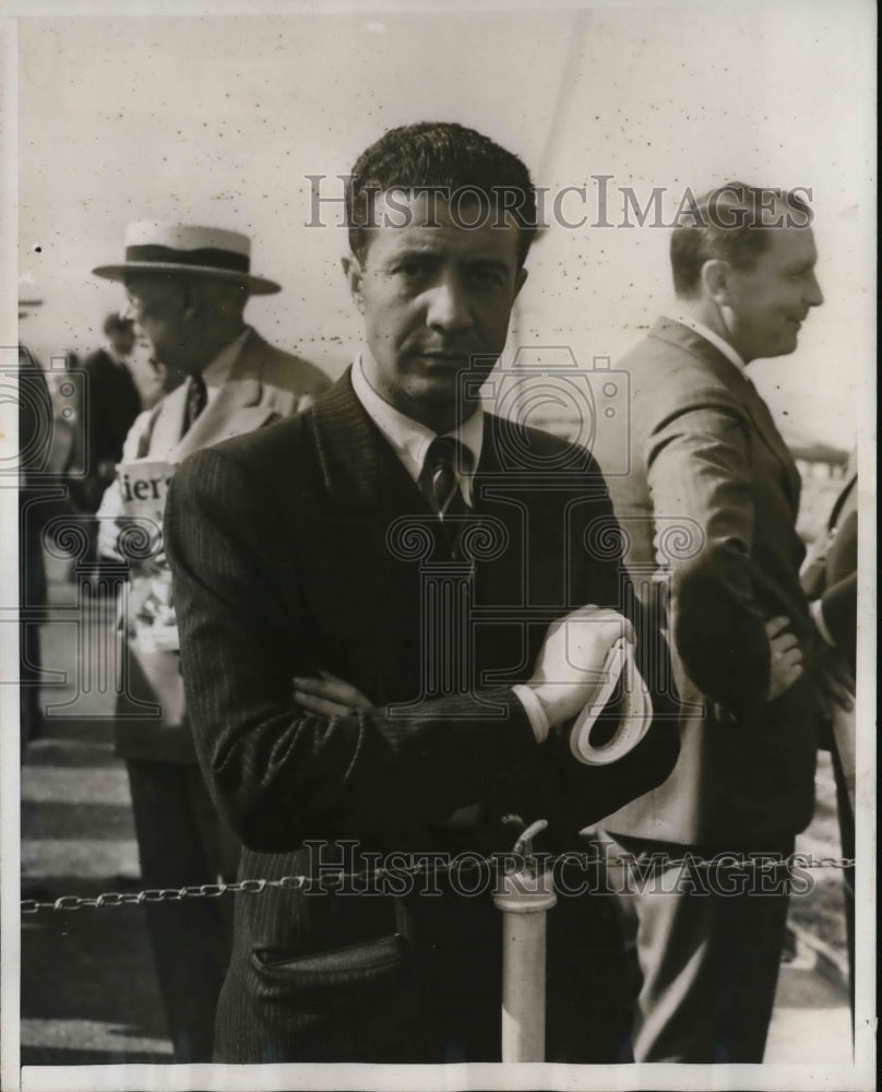 1939 Press Photo Guido Coen who took emergency flight to see dying infant
