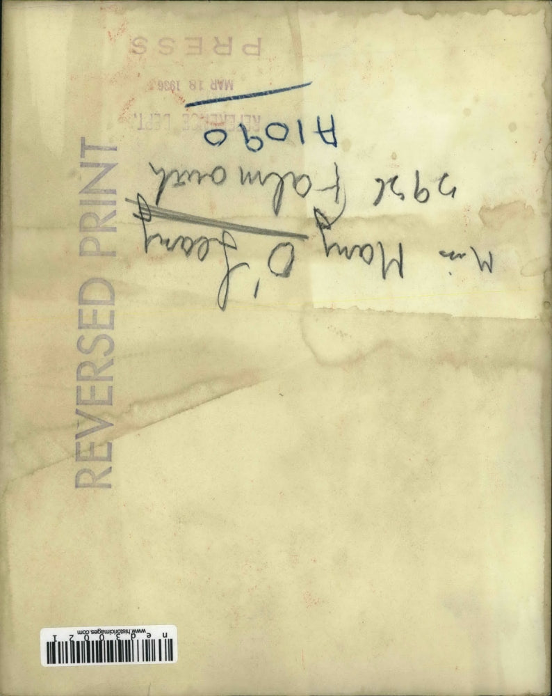 1936 Press Photo Mary O'Leary