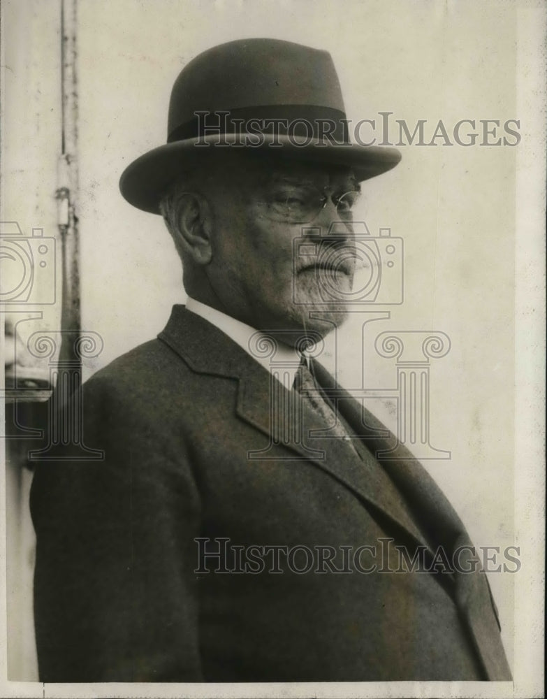 1927 Press Photo James A Gorman, former US Senator from New York and one time