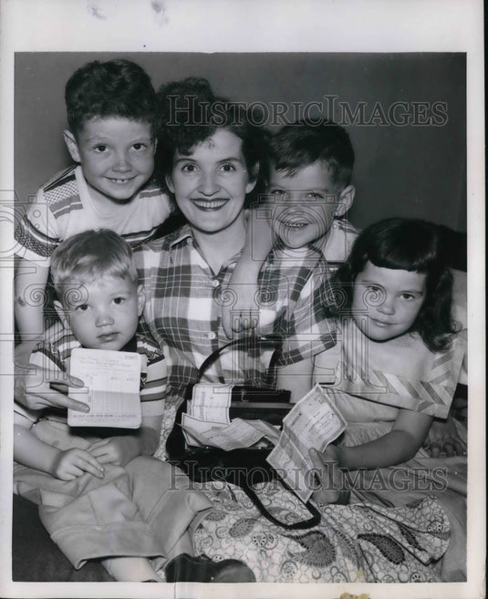 1953 Press Photo Chicago The luck of the Irish didn't have much meaning in the