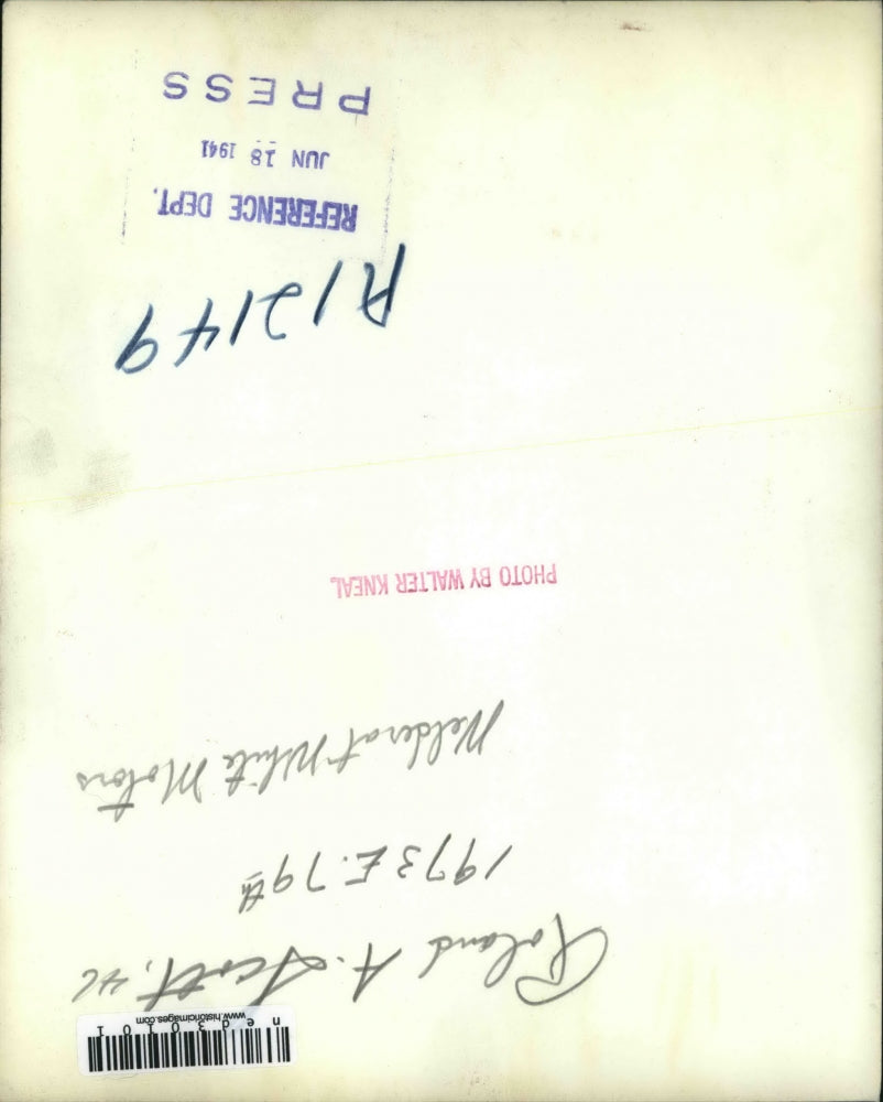 1941 Press Photo Roland A Scott Welder at White MOtors